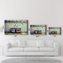Wallity Pintura Decorativa de Vidrio Templado Multicolor 46 x 72 cm